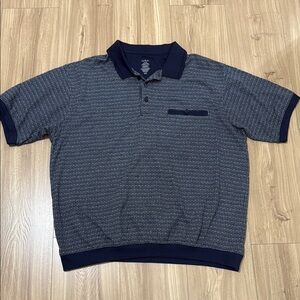 David Taylor Blue Polo Shirt Versatile Casual Wear Size XL